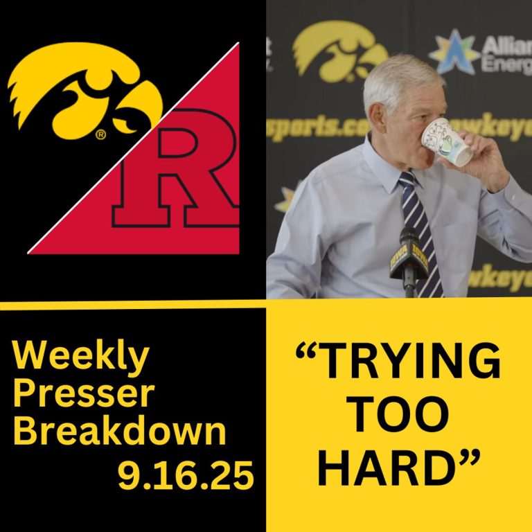 Why Iowa’s D-Line Is Crucial Friday At Rutgers | KF Press Review